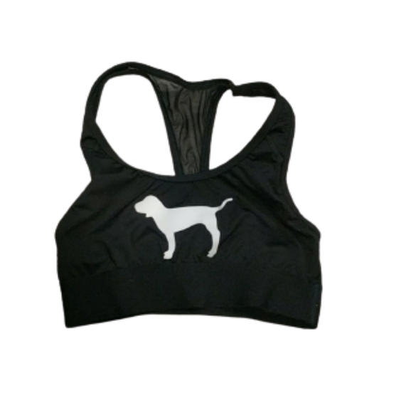 PINK Victoria's Secret Tops - Pink Victoria's Secret black sports bra